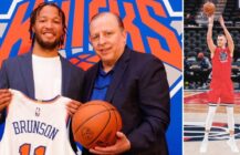 NBA: dołujące notowania Kristapsa Porzingisa | Jalen Brunson jak zmienia Knicks