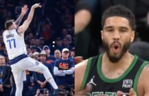 NBA playoffs 2024: Luka Doncic postawiony na nogi | Tatum i Horford stoją za awansem Celtics